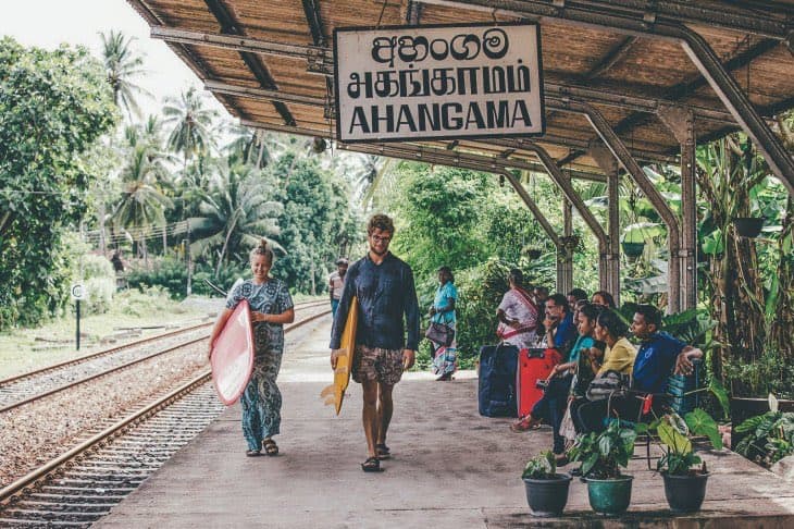 Ahangama Railway Station