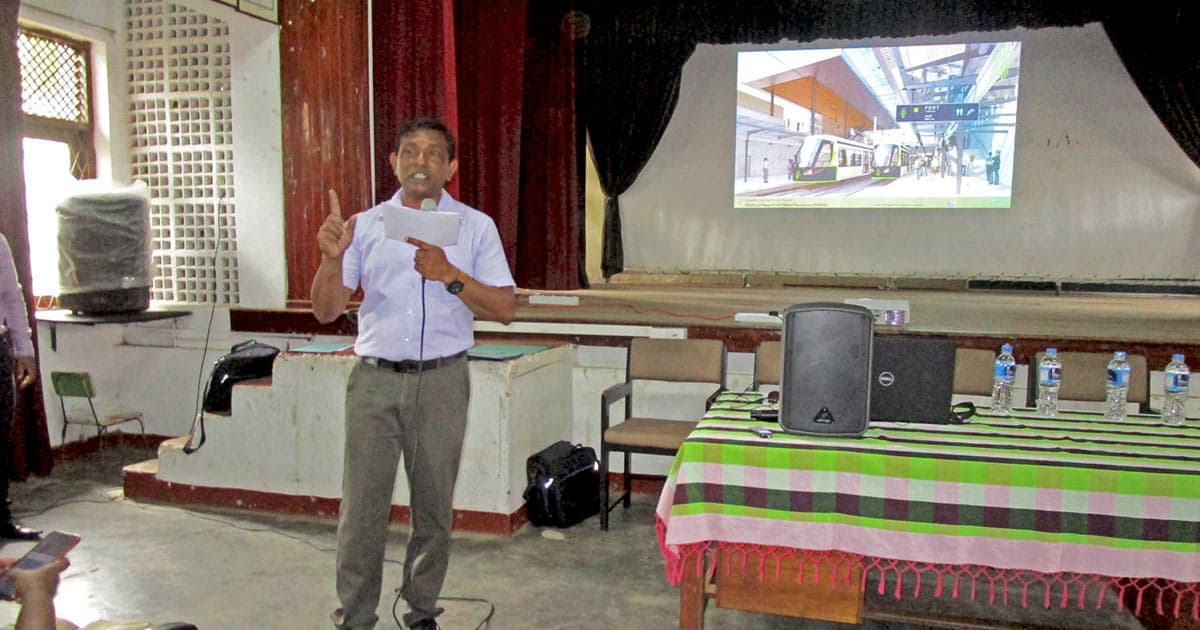 Awareness Program of Light Rail Transit Project for School Children