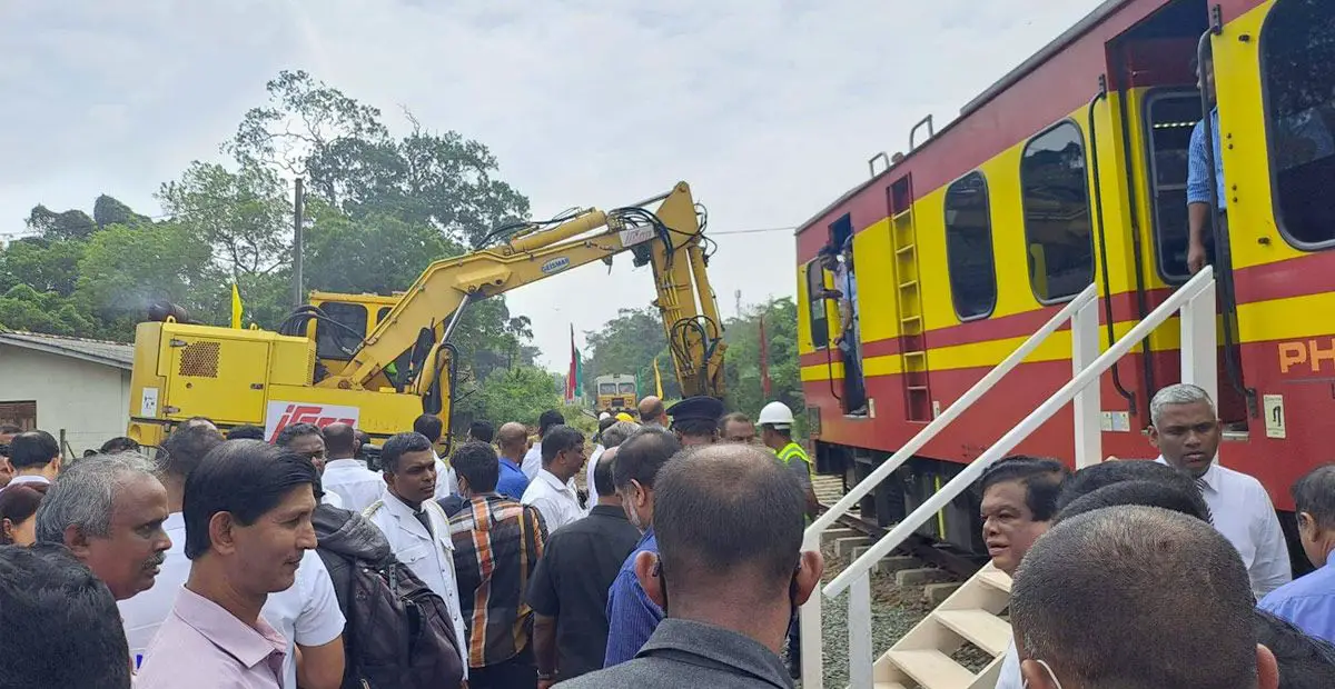 Reconstruction of Anuradhapura - Omanthai Railway Line