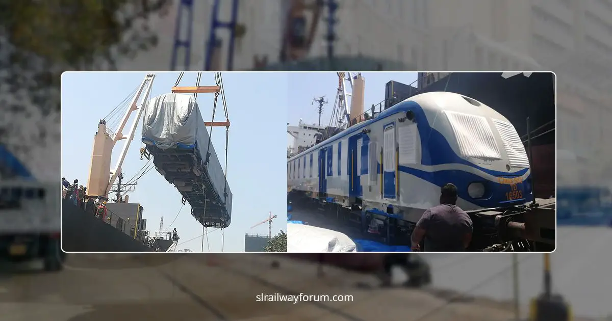 Sri Lanka Railways Received Two More Class S13 Power Sets
