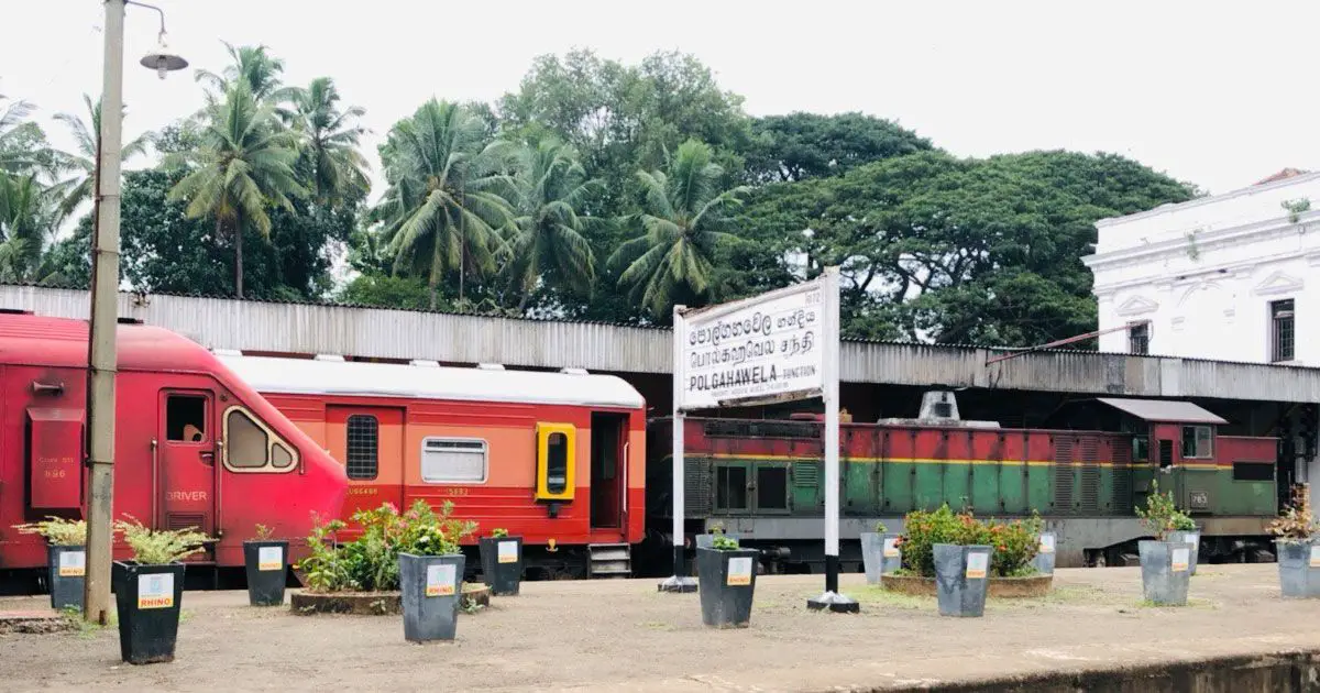 Polgahawela Junction Railway Station
