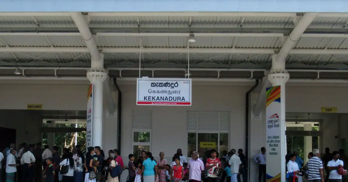 Kekanadura Railway Station