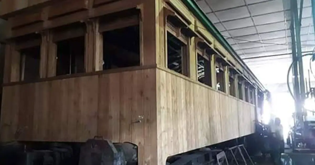 Coaches for Heritage Train between Ella and Kandy