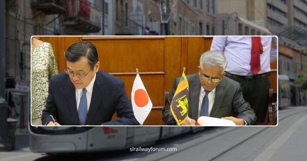 The Signing of Light Railway System in Colombo