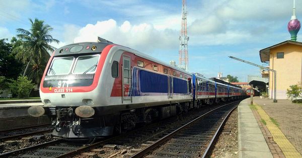 Class S14 DEMU Trial Run to Kankesanthurai